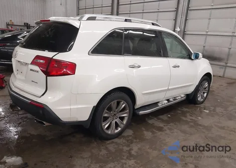 2012 Acura Mdx Advance Package из США, поврежденный, VIN 2HNYD2H8XCH517619